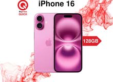 IPHONE 16 ( 128GB ) NEW /// ايفون 16 ذاكره 128 جيجا الجديد كليا