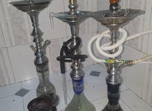 3 shisha with charcoal stove