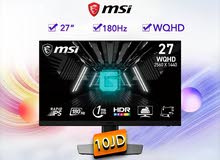 اقساط بدون دفعه اولى ( شاشة ام اس اي Monitor MSI 27Inch )