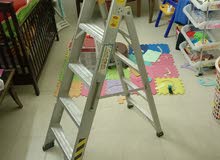 Aluminium ladder 4 steps heavy duty