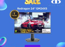 REDRAGON GM24X5IPS شاشة جيمنق جديدة 165 هيرتز