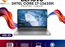 لينوفو انتل كور اي 7 جيل 13- 16DDR5جيجابايت - 512جيجابايت -15.6" فل اتش دي وندووز 11 لابتوب lenovo