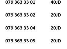 Zain VIP mobile numbers in Amman