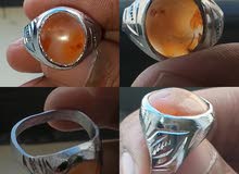 خاتم عقيق قديم جداً amera A very old agate ring