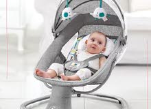 هزاز الماستيلا الاصلي Mastela Deluxe Swing يعمل على الكهرباء ويعمل على البطاريات