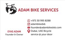 We cash & service any bicycle in Dubai @your door today!!!
 Adam Bike Repair