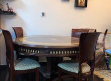 Dining set Round (6 seater) Dining set Round (6 seater)