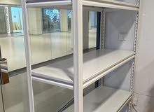 Boltless Shelf White 120x45x200cm