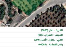ارض في بدر الجديدة ( بلال ) على الشارع الرئيسي مميزة 4 دونم و13 متر للبيع من المالك مباشرة.