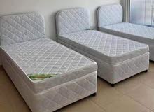 Brand new single bed wood with medical mattress available