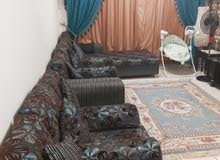 غرفة جلوس + ستائر + سجادة غرفة جلوس + ستائر + سجادة