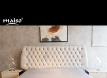 Luxury Italian Leather King Bed -سرير غرفه نوم ماستر ايطالي نوع Natuzzi