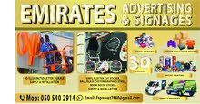 Advertising and Signages supply and installation