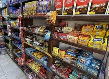 ‏سوبر ماركت + قهوة للبيع