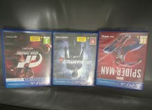 3 اقرص(سيدي) (uncharted4) (spiderman) (gran turisomo) 3 اقرص(سيدي) (uncharted4) (spiderman) (gran turisomo)