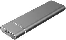 هارد واحد تيرا خارجي  Portable external hard drive case (m.2) 1tb