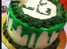 كيك حسب الطلب لصواني القاسم عليه السلام ا كيك حسب الطلب لصواني القاسم عليه السلام ا