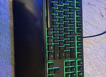 كيبورد razer ornata مع مخدة للايدين