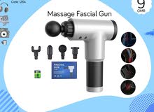 Body Massager Fascial Gun Full Set with Different Comfort Mounts (New Stock)