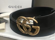 Gucci GG Snake Buckle Belt.