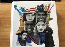 كتاب us history savvas  مستعمل بحال الوكالة لم يكتب عليه  غير اسم