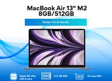 MacBook Air 13" M2 512GB ماك بوك اير