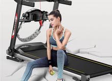 5 هدايا قيمة مع جهاز الجري  الاصلي  Treadmill تردمل جهاز ركض جري رياضية