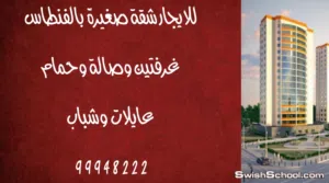 للايجار شقه بالفنطاس عايلات وشباب