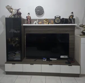 Large Designer TV Unit Display Cabinet With Drawer URGENT SALE