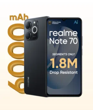 للبيع: هاتف realme Note 70 (مستعمل شهرين فقط - بحالة الوكالة)