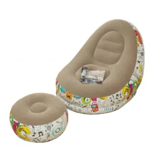 كرسي هوائي مع مسند قدم هوائي