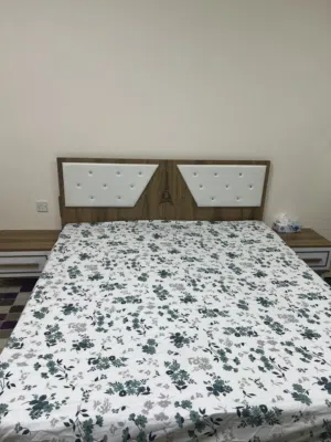 Full bedroom very good condition same new bed size 180*200 cupboard two sides