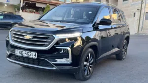 شيفروليه كابتيفا 2022 ، (premier )  فحص كامل عداد (50000ك) فقط وارد الوكالة ( ابو خضر ) 7 مقاعد