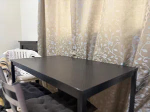 IKEA Simple Black Study/Computer Table