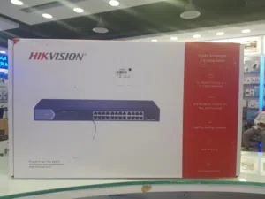 Hikvision 24 gigabit PoE port networking switch