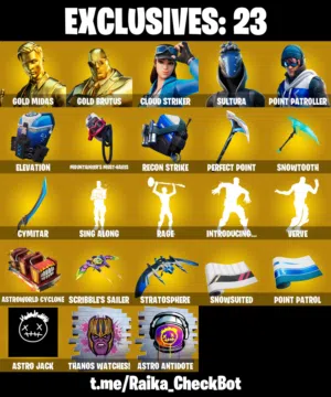 حساب فورت 64 سكن عرق فخم