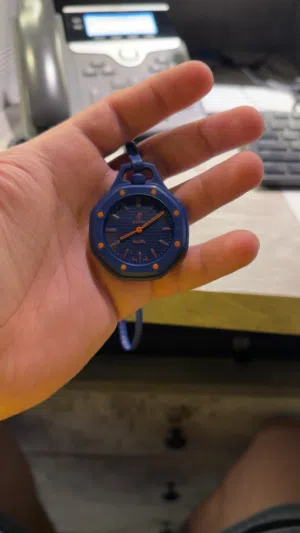 AP x swatch royal pop