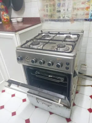 Multi Burner Stove with Grill Cabinet