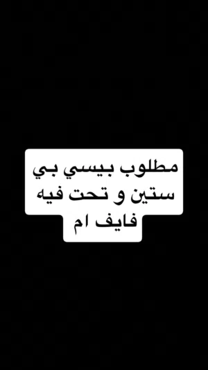 مطلوب بيسي فيه فايف ام