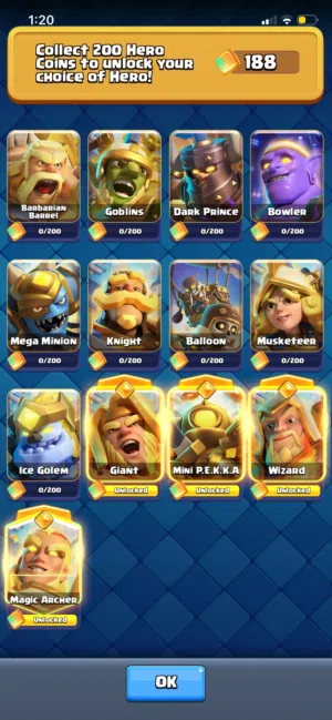 Clash Royale Accounts and Characters for Sale in Muscat