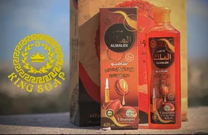 شامبو مواد طبيعية مع أبراة فيتامين