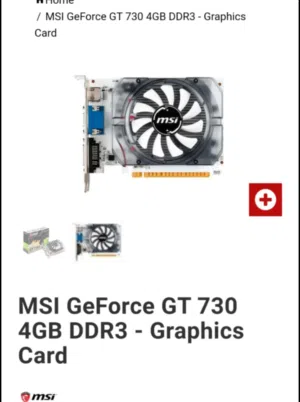 GeForce gt 730