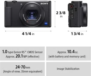 Sony Zv-1 Vlog Camera + accessories