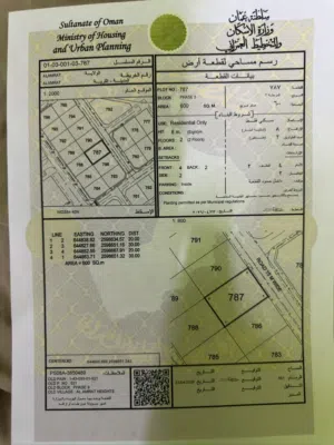 ارض سكنية العامرات/ مرتفعات العامرات