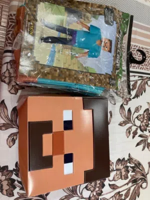 Minecraft mask and costume