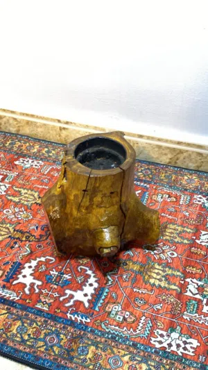 للبيع مقبس بخور من جذع شجره طبيعي جديد