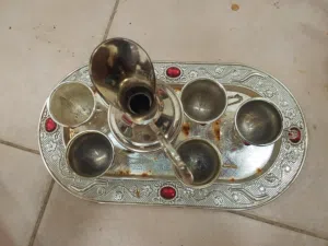 طقم قلصات اكواب لزينه