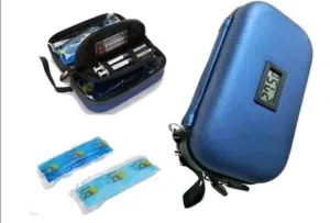 حافظه الادوية و الانسولين بشاشة ديجيتال حافظة دواء الطبيه و انسولين شنطه حفظ الدواء