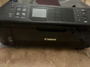 طابعه شبه جديده canon mx714 printer