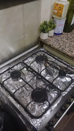 cooking range with cylinder flamegas brand..made in Turkey with 4 burners
